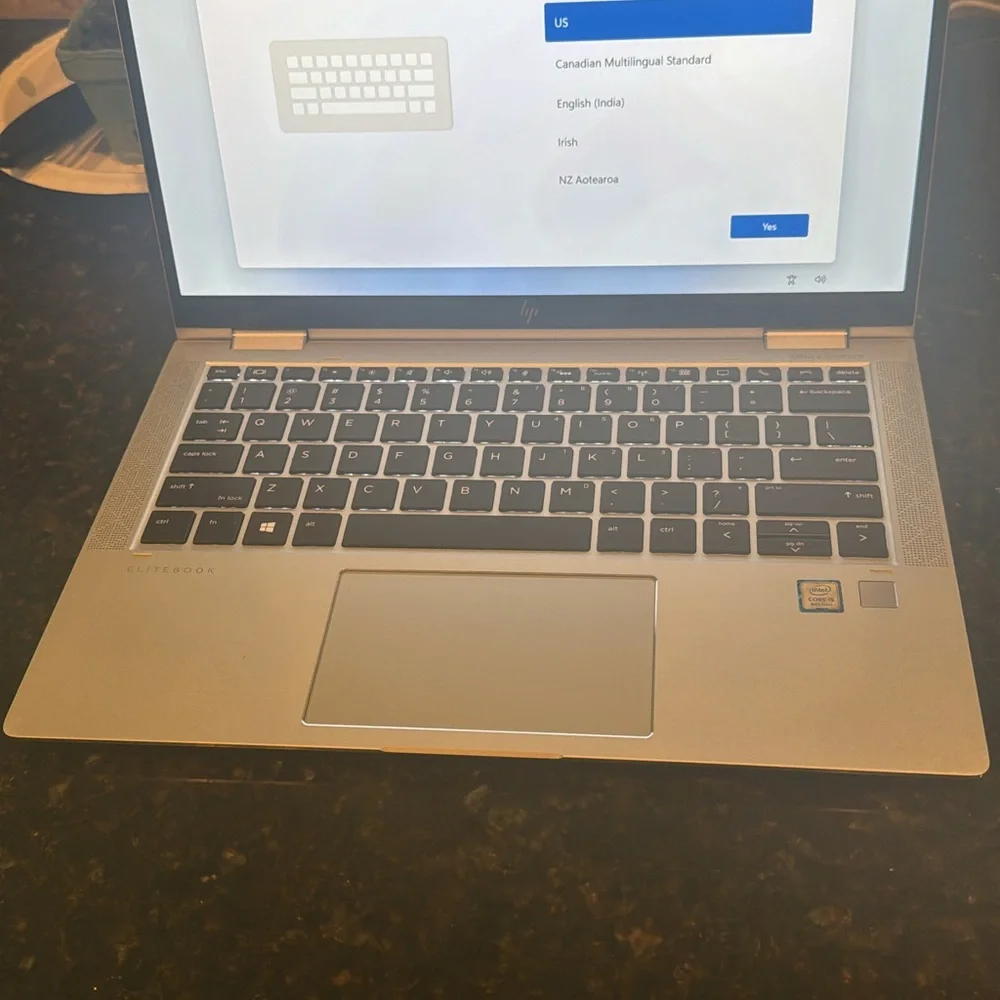 HP Silver Laptop